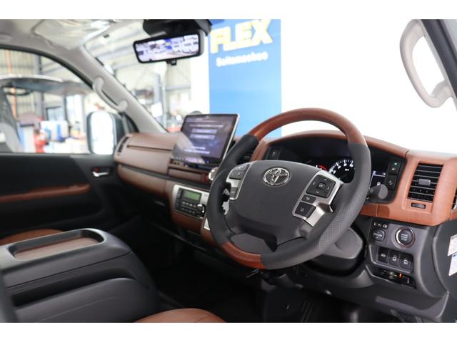 ハイエースバン ロングスーパーＧＬ　アースカラーパッケージ　ディーゼル４ＷＤ　ブラックエディション　ＢＩＧＸ１１インチナビＥＴＣ　ＨＤＭＩ端子　ルーフスピーカー　ブラウンベッドキット　シートカバー　ＬＥＤテールランプ　１６インチアルミ（57枚目）