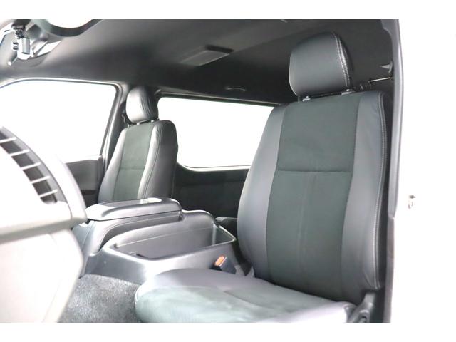 ハイエースバン スーパーＧＬ　ダークプライムＩＩワイド　ロングボディ　ＢＩＧ－Ｘ１１インチ　両側自動ドア　トヨタセーフティー　ＦＬＥＸフロントエアロ／オーバーフェンダー　１．５インチローダウン　ＤＥＬＦ０２　１７インチＡＷ／ナスカータイヤ　アルティメット２ＬＥＤテール（39枚目）