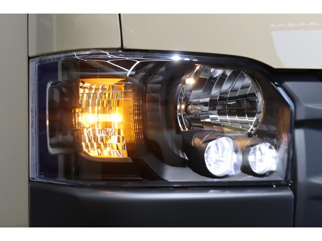 ハイエースバン ロングスーパーGL アースカラーパッケージ ブラックエディション仕様/オフロードパッケージ BIG-X11インチナビ 高さ調整式ベットキット フロントエアロ オーバーフェンダー LEDテール NT-1アルミ ダンロップ(30枚目)