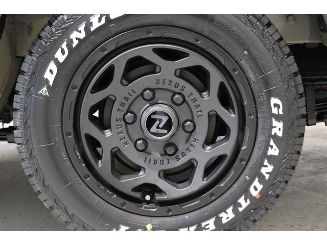 ハイエースバン ロングスーパーGL アースカラーパッケージ ブラックエディション仕様/オフロードパッケージ BIG-X11インチナビ 高さ調整式ベットキット フロントエアロ オーバーフェンダー LEDテール NT-1アルミ ダンロップ(33枚目)