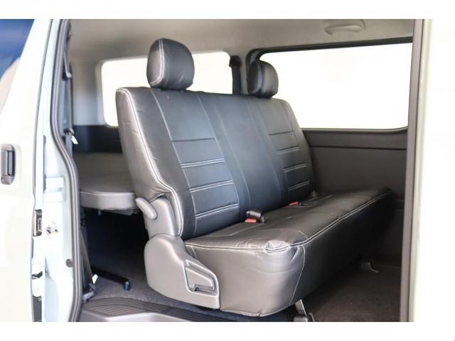 ハイエースバン ロングスーパーＧＬ　アースカラーパッケージ　ブラックエディション　ＢＩＧＸ１１インチナビ　ＥＴＣ２．０　ＨＤＭＩ端子　シートカバー　ベッドキット　パワースライドドア　パノラミックビューモニター　デジタルインナーミラー（11枚目）