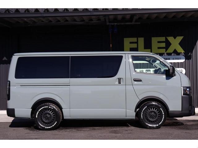 ハイエースバン ロングスーパーＧＬ　アースカラーパッケージ　ブラックエディション　ＢＩＧＸ１１インチナビ　ＥＴＣ２．０　ＨＤＭＩ端子　シートカバー　ベッドキット　パワースライドドア　パノラミックビューモニター　デジタルインナーミラー（15枚目）