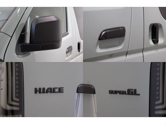 ハイエースバン ロングスーパーＧＬ　アースカラーパッケージ　ブラックエディション　ＢＩＧＸ１１インチナビ　ＥＴＣ２．０　ＨＤＭＩ端子　シートカバー　ベッドキット　パワースライドドア　パノラミックビューモニター　デジタルインナーミラー（19枚目）