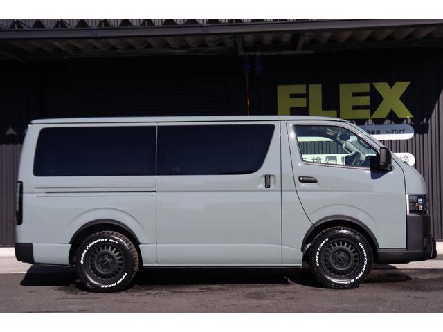 ハイエースバン ロングスーパーＧＬ　アースカラーパッケージ　ブラックエディション　ＢＩＧＸ１１インチナビ　ＥＴＣ２．０　ＨＤＭＩ端子　シートカバー　ベッドキット　パワースライドドア　パノラミックビューモニター　デジタルインナーミラー（24枚目）