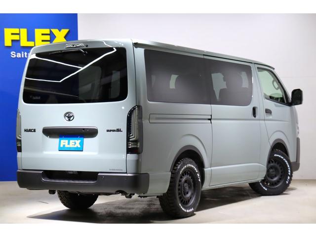 ハイエースバン ロングスーパーＧＬ　アースカラーパッケージ　ブラックエディション　ＢＩＧＸ１１インチナビ　ＥＴＣ２．０　ＨＤＭＩ端子　シートカバー　ベッドキット　パワースライドドア　パノラミックビューモニター　デジタルインナーミラー（25枚目）