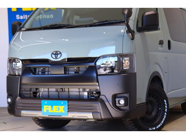 ハイエースバン ロングスーパーＧＬ　アースカラーパッケージ　ブラックエディション　ＢＩＧＸ１１インチナビ　ＥＴＣ２．０　ＨＤＭＩ端子　シートカバー　ベッドキット　パワースライドドア　パノラミックビューモニター　デジタルインナーミラー（36枚目）