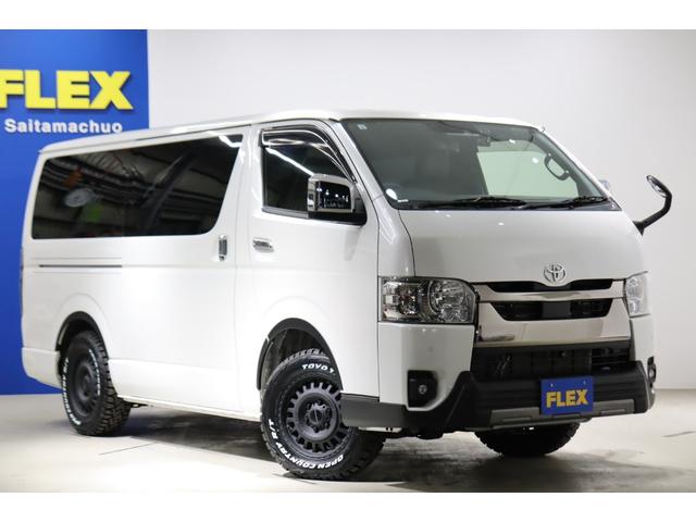 ハイエースバン スーパーＧＬ　ダークプライムＩＩ　オフロードカスタム　リクライニングベット付き　パワースライドドア　デジタルインナーミラー　パノラミックビューモニター　７インチフルセグナビ　ＥＴＣ　１６インチアルミホイール　ＬＥＤテールランプ（48枚目）