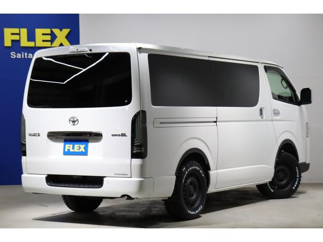 ハイエースバン スーパーＧＬ　ダークプライムＩＩ　オフロードカスタム　リクライニングベット付き　パワースライドドア　デジタルインナーミラー　パノラミックビューモニター　７インチフルセグナビ　ＥＴＣ　１６インチアルミホイール　ＬＥＤテールランプ（50枚目）