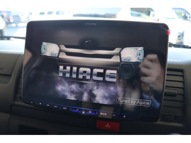 ハイエースバン ロングＤＸ　新車　ＤＸ　ガソリン２ＷＤ　丸目　Ｒｅグリル　Ｔ－ＦＯＲＣＥ　ＮＣ－１／１６インチＡＷ　ダンロップ　オーバーフェンダー　クラシックテール　アルパインナビ　ＨＤＭＩ　ベッド　シートカバー　デジタルミラー（37枚目）
