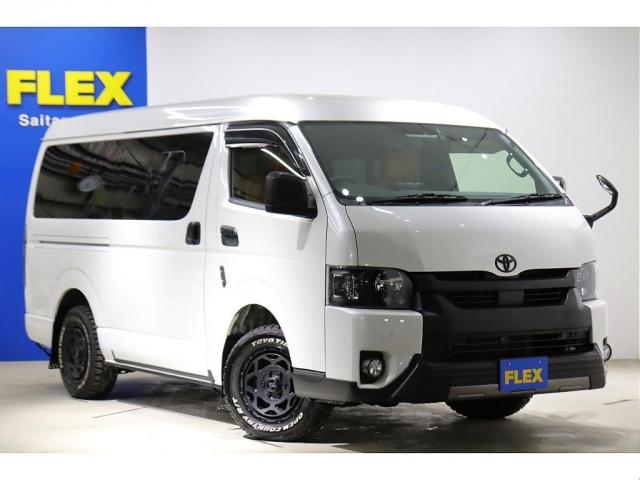 ハイエースバン スーパーＧＬ　ダークプライムＩＩ　ブラックエディション仕様　ブラウン内装　１０インチフルセグナビ　ＥＴＣ　１０インチフリップダウンモニター　パノラミックビューモニター　社外デジタルミラー　インテリジェントクリアランスソナー（15枚目）