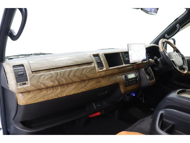 ハイエースバン スーパーＧＬ　ダークプライムＩＩ　ブラックエディション仕様　ブラウン内装　１０インチフルセグナビ　ＥＴＣ　１０インチフリップダウンモニター　パノラミックビューモニター　社外デジタルミラー　インテリジェントクリアランスソナー（59枚目）