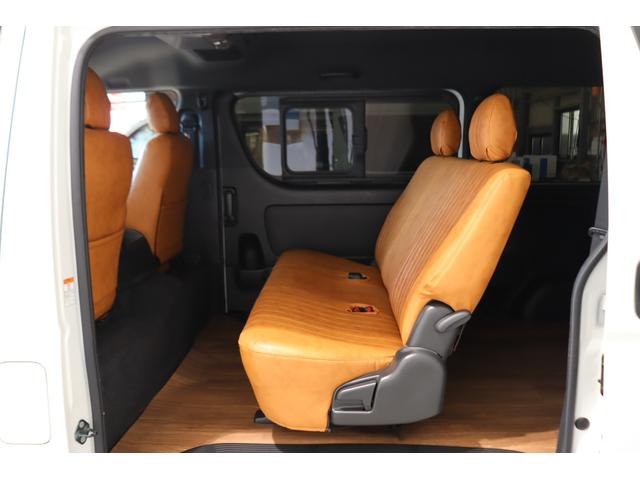 ハイエースバン スーパーＧＬ　ダークプライムＩＩ　ブラックエディション仕様　ブラウン内装　１０インチフルセグナビ　ＥＴＣ　１０インチフリップダウンモニター　パノラミックビューモニター　社外デジタルミラー　インテリジェントクリアランスソナー（62枚目）