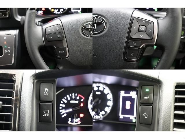 ハイエースバン スーパーＧＬ　ダークプライムＩＩ　ＦＬＥＸオリジナルカスタム　パノラミックビューモニター　両側パワースライドドア　インテリジェントクリアランスソナー　カロッツェリア７インチフルセグナビ　ＥＴＣ２．０　ＨＤＭＩ端子　１７インチアルミ（9枚目）