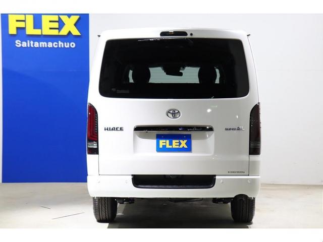 ハイエースバン スーパーＧＬ　ダークプライムＩＩ　ＦＬＥＸオリジナルカスタム　パノラミックビューモニター　両側パワースライドドア　インテリジェントクリアランスソナー　カロッツェリア７インチフルセグナビ　ＥＴＣ２．０　ＨＤＭＩ端子　１７インチアルミ（15枚目）