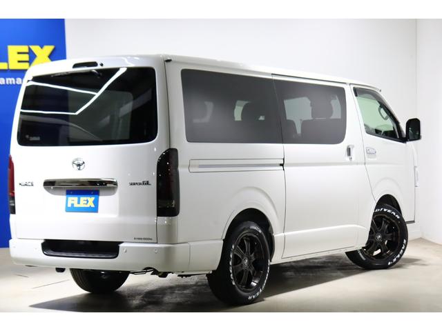 ハイエースバン スーパーＧＬ　ダークプライムＩＩ　ＦＬＥＸオリジナルカスタム　パノラミックビューモニター　両側パワースライドドア　インテリジェントクリアランスソナー　カロッツェリア７インチフルセグナビ　ＥＴＣ２．０　ＨＤＭＩ端子　１７インチアルミ（57枚目）