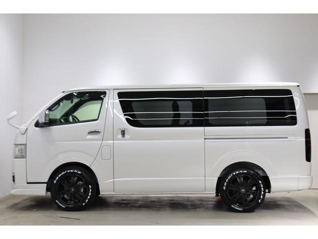 ハイエースバン スーパーＧＬ　ダークプライムＩＩ　ＦＬＥＸオリジナルカスタム　パノラミックビューモニター　両側パワースライドドア　インテリジェントクリアランスソナー　カロッツェリア７インチフルセグナビ　ＥＴＣ２．０　ＨＤＭＩ端子　１７インチアルミ（60枚目）