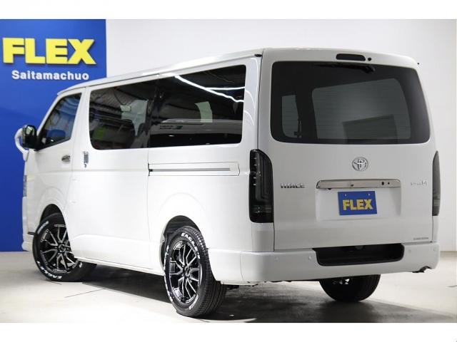 ハイエースバン スーパーＧＬ　ダークプライムＩＩ　ＦＬＥＸオリジナルカスタム　アルパインＢＩＧＸ１１メカレスナビ　ＥＴＣ２．０　ＨＤＭＩ端子　　パノラミックビューモニター　両側パワースライドドア　インテリジェントクリアランスソナー　　１７インチアルミ（16枚目）