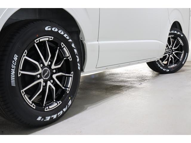 ハイエースバン スーパーＧＬ　ダークプライムＩＩ　ＦＬＥＸオリジナルカスタム　アルパインＢＩＧＸ１１メカレスナビ　ＥＴＣ２．０　ＨＤＭＩ端子　　パノラミックビューモニター　両側パワースライドドア　インテリジェントクリアランスソナー　　１７インチアルミ（45枚目）