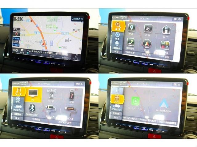 ハイエースバン スーパーＧＬ　ダークプライムＩＩ　パノラミックビューモニター　デジタルインナーミラー　インテリジェントクリアランスソナー　　ＢＩＧＸ１１インチメカレスナビ　ＥＴＣ２．０　ＨＤＭＩ／ＵＳＢ端子　ＬＥＤテールランプ　１７インチアルミ（4枚目）