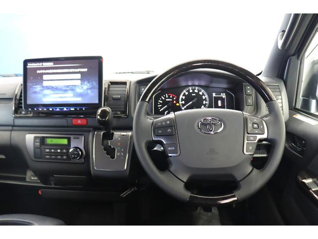 ハイエースバン スーパーＧＬ　ダークプライムＩＩ　パノラミックビューモニター　デジタルインナーミラー　インテリジェントクリアランスソナー　　ＢＩＧＸ１１インチメカレスナビ　ＥＴＣ２．０　ＨＤＭＩ／ＵＳＢ端子　ＬＥＤテールランプ　１７インチアルミ（22枚目）