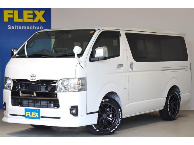 ハイエースバン スーパーＧＬ　ダークプライムＩＩ　パノラミックビューモニター　デジタルインナーミラー　インテリジェントクリアランスソナー　　ＢＩＧＸ１１インチメカレスナビ　ＥＴＣ２．０　ＨＤＭＩ／ＵＳＢ端子　ＬＥＤテールランプ　１７インチアルミ（48枚目）