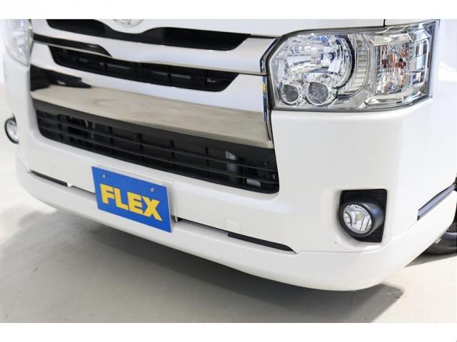 ハイエースバン スーパーＧＬ　ダークプライム　両側自動ドア　ベットキット　フルセグナビ／フリップダウンモニター　ローダウン　新品１７インチＡＷ／ナスカータイヤ　シートカバー　ＬＥＤヘッドライト　プッシュスタート／スマートキー　ステアリングスイッチ（9枚目）