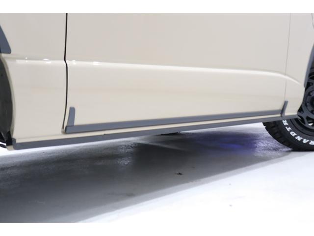 ハイエースバン ロングスーパーＧＬ　ガソリン２ＷＤ　アースカラー　ベージュ　ブラックエディション　バンパー同色　ＮＴ－１　１６インチＡＷ　クラシックＬＥＤテール　オーバーフェンダー　シートカバー　ベッド　パノラミックビューモニター（64枚目）