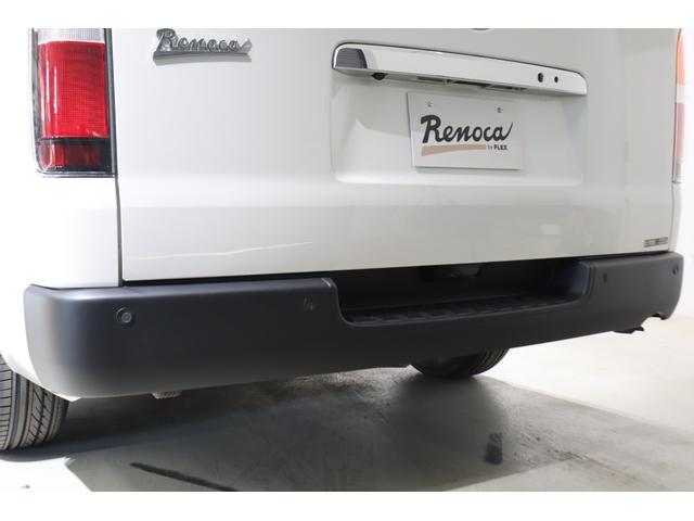 ハイエースバン ロングワイドスーパーＧＬ　ワイドバン　ガソリン２ＷＤ　角目四灯　ＬＥＤ仕様　Ｆバンパーメッキラッピング　ＢＪメキシカン１６インチＡＷ　ナスカータイヤ　クラシックテール　ベッド　クラシックシートカバー　７インチナビ　ＥＴＣ（74枚目）