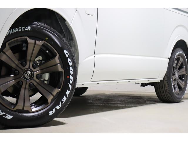 ハイエースバン スーパーGL ダークプライムII 7インチナビ ETC HDMI端子 パワースライドドア デジタルインナーミラー パノラミックビューモニター プッシュスタートスマートキー 17インチアルミホイール LEDテールランプ フロントエアロ(36枚目)