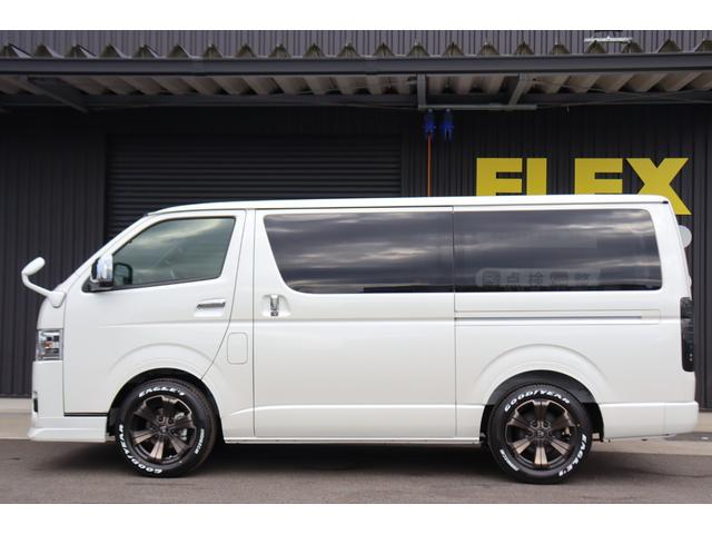 ハイエースバン スーパーGL ダークプライムII 7インチナビ ETC HDMI端子 パワースライドドア デジタルインナーミラー パノラミックビューモニター プッシュスタートスマートキー 17インチアルミホイール LEDテールランプ フロントエアロ(62枚目)