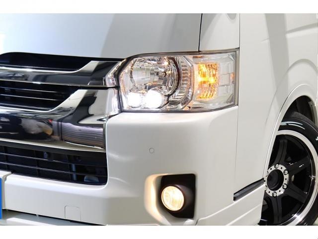 ハイエースワゴン GL ロング 新規作成!内装架装Ver1 専用ベットキット フローリングフロア パノラミックビューモニター デジタルインナーミラー インテリジェントクリアランスソナー 新作アルミ!LEDテールランプ 7インチナビ(18枚目)