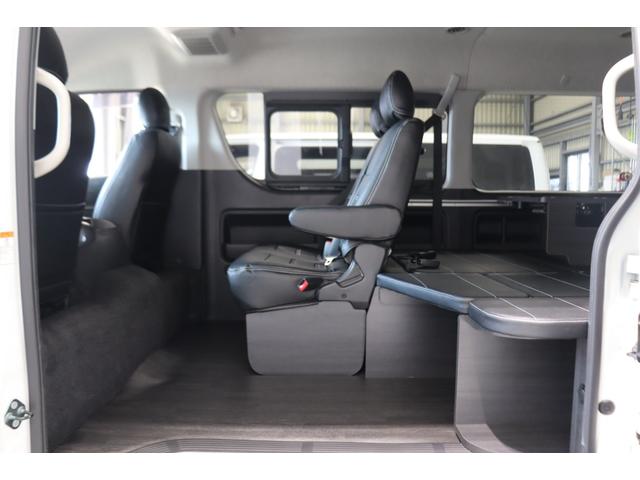 ハイエースワゴン GL ロング 新規作成!内装架装Ver1 専用ベットキット フローリングフロア パノラミックビューモニター デジタルインナーミラー インテリジェントクリアランスソナー 新作アルミ!LEDテールランプ 7インチナビ(24枚目)