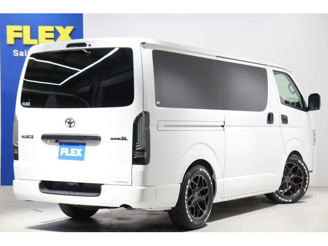 ハイエースバン スーパーＧＬ　ダークプライムＩＩ　ディーゼル　ブラックエディション　４１５コブラエアロ　ローダウン　リアスタビ　ナスカータイヤ　１７インチＡＷ　アルティメット２テール　オーバーフェンダー　カロッツェリアナビ　ＥＴＣ　パワスラ　クリソナ（57枚目）