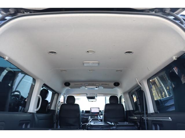ハイエースワゴン ＧＬ　ロング　内装架装Ｖｅｒ１　床張り施工　ＢＩＧＸ１１インチナビ　１０インチ後席モニター　ルーフスピーカー　パノラミックビューモニター　デジタルインナーミラー　電動スライドドア　クリアランスソナー　ヒッチメンバー（48枚目）
