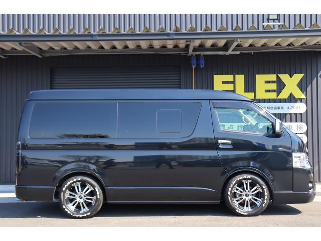 ハイエースワゴン ＧＬ　ロング　内装架装Ｖｅｒ１　床張り施工　ＢＩＧＸ１１インチナビ　１０インチ後席モニター　ルーフスピーカー　パノラミックビューモニター　デジタルインナーミラー　電動スライドドア　クリアランスソナー　ヒッチメンバー（52枚目）