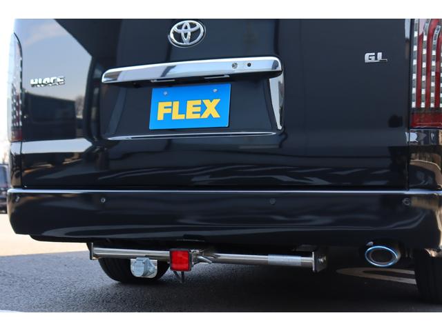 ハイエースワゴン ＧＬ　ロング　内装架装Ｖｅｒ１　床張り施工　ＢＩＧＸ１１インチナビ　１０インチ後席モニター　ルーフスピーカー　パノラミックビューモニター　デジタルインナーミラー　電動スライドドア　クリアランスソナー　ヒッチメンバー（62枚目）