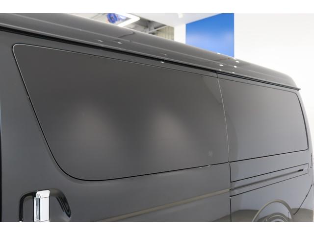 ハイエースワゴン ＧＬ　ロング　内装架装Ｖｅｒ１　床張り施工　ＢＩＧＸ１１インチナビ　１０インチ後席モニター　ルーフスピーカー　パノラミックビューモニター　デジタルインナーミラー　電動スライドドア　クリアランスソナー　ヒッチメンバー（66枚目）