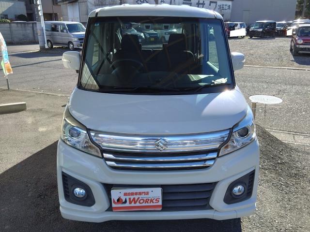 スペーシアカスタム GSターボ DCBS 左側パワスラ ワンオーナー(3枚目)