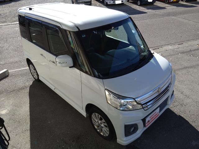 スペーシアカスタム GSターボ DCBS 左側パワスラ ワンオーナー(5枚目)