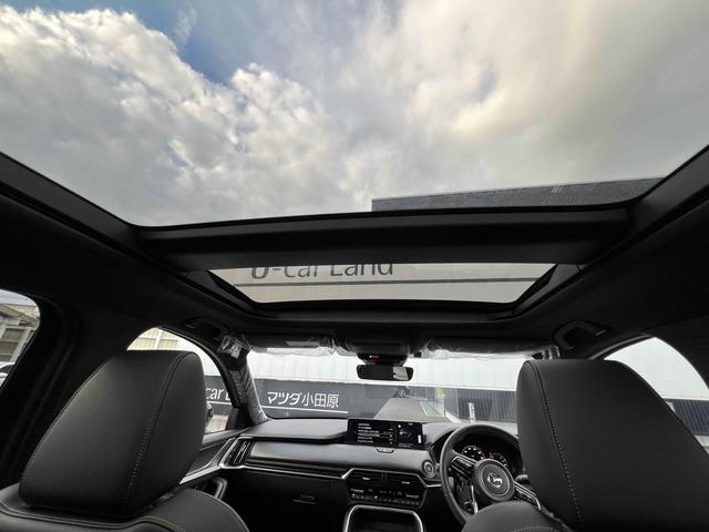 ＣＸ－６０ ＸＤ－ハイブリッド　トレッカー　４ＷＤ　ＥＴＣ　全周囲カメラ　クリアランスソナー　オートクルーズコントロール　パワーシート　衝突被害軽減システム　サンルーフ　ナビ　ＴＶ　オートマチックハイビーム　オートライト　ＬＥＤヘッドランプ（57枚目）