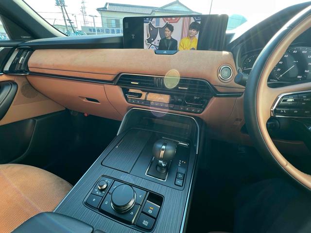 ＣＸ－６０ ＸＤ－ハイブリッド　プレミアムスポーツ　４ＷＤ　ＥＴＣ　全周囲カメラ　クリアランスソナー　オートクルーズコントロール　衝突被害軽減システム　サンルーフ　ナビ　ＴＶ　オートマチックハイビーム　オートライト　ＬＥＤヘッドランプ　スマートキー（25枚目）