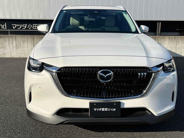ＣＸ－８０ ＰＨＥＶ　Ｌパッケージ　４ＷＤ　ＥＴＣ　全周囲カメラ　クリアランスソナー　オートクルーズコントロール　レーンアシスト　パワーシート　衝突被害軽減システム　サンルーフ　ナビ　ＴＶ　オートマチックハイビーム　オートライト（13枚目）
