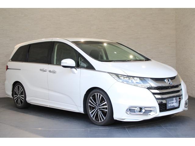 オデッセイ アブソルート・EX フルセグ マルチビューカメラ リヤモニター ETC 両側電動スライドドア パワーシート Bluetooth 純正アルミホイール バックモニター WAC フロントカメラ スマ-トキ- 3列シート ABS(30枚目)