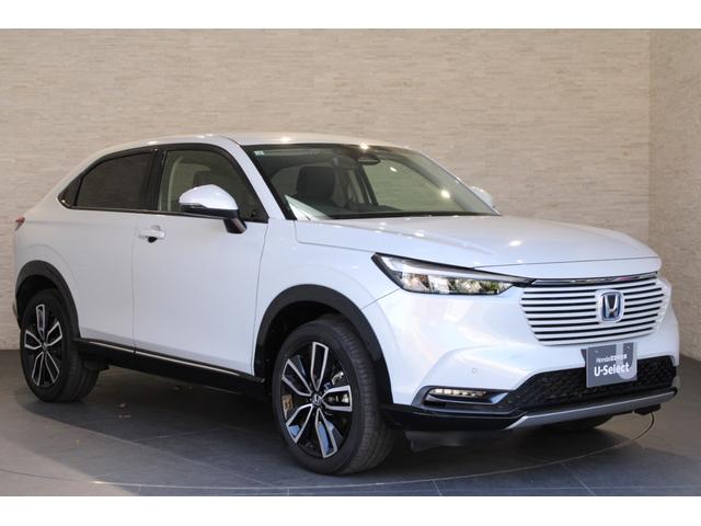 ヴェゼル ｅ：ＨＥＶＺ　ワンオーナー　フルセグ　バックカメラ　メモリーナビ　シートヒーター　ステアリングヒーター　コーナーセンサー　ブラインドスポットモニター　純正アルミ　衝突回避支援ブレーキ機能　１オナ　スマキ　エアバッグ（30枚目）