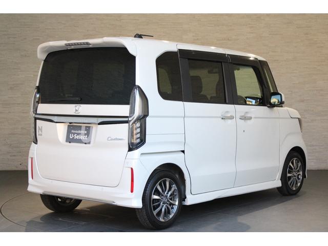 N-BOXカスタム L ワンオーナー 純正ナビ フルセグ ドラレコ バックカメラ パワースライドドア シートヒーター コーナーセンサー 電子パーキング 衝突軽減ブレーキ 純正アルミ Pソナー 1オーナー サイドエアバッグ(28枚目)