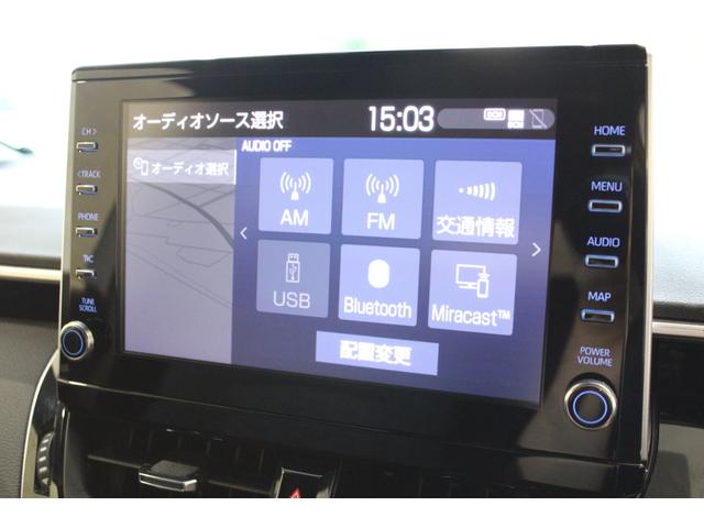 カローラスポーツ G ワンオーナー 純正ナビ バックカメラ ETC クルーズコントロール コーナーセンサー パドルシフト 電子パーキング Bluetooth デュアルエアコン 純正アルミ 衝突軽減ブレーキ キーフリー(4枚目)