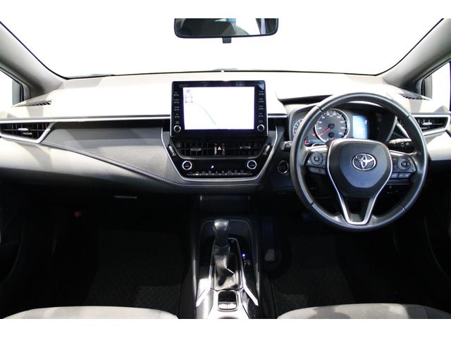 カローラスポーツ G ワンオーナー 純正ナビ バックカメラ ETC クルーズコントロール コーナーセンサー パドルシフト 電子パーキング Bluetooth デュアルエアコン 純正アルミ 衝突軽減ブレーキ キーフリー(9枚目)