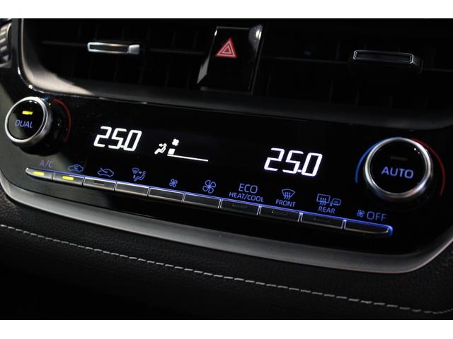 カローラスポーツ G ワンオーナー 純正ナビ バックカメラ ETC クルーズコントロール コーナーセンサー パドルシフト 電子パーキング Bluetooth デュアルエアコン 純正アルミ 衝突軽減ブレーキ キーフリー(10枚目)