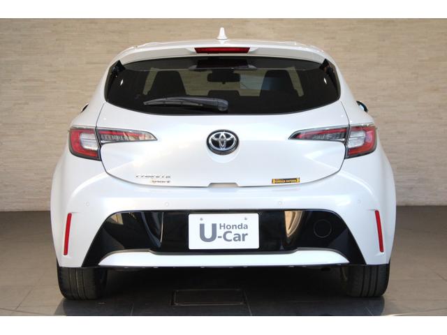 カローラスポーツ G ワンオーナー 純正ナビ バックカメラ ETC クルーズコントロール コーナーセンサー パドルシフト 電子パーキング Bluetooth デュアルエアコン 純正アルミ 衝突軽減ブレーキ キーフリー(18枚目)