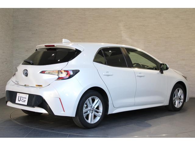 カローラスポーツ G ワンオーナー 純正ナビ バックカメラ ETC クルーズコントロール コーナーセンサー パドルシフト 電子パーキング Bluetooth デュアルエアコン 純正アルミ 衝突軽減ブレーキ キーフリー(23枚目)